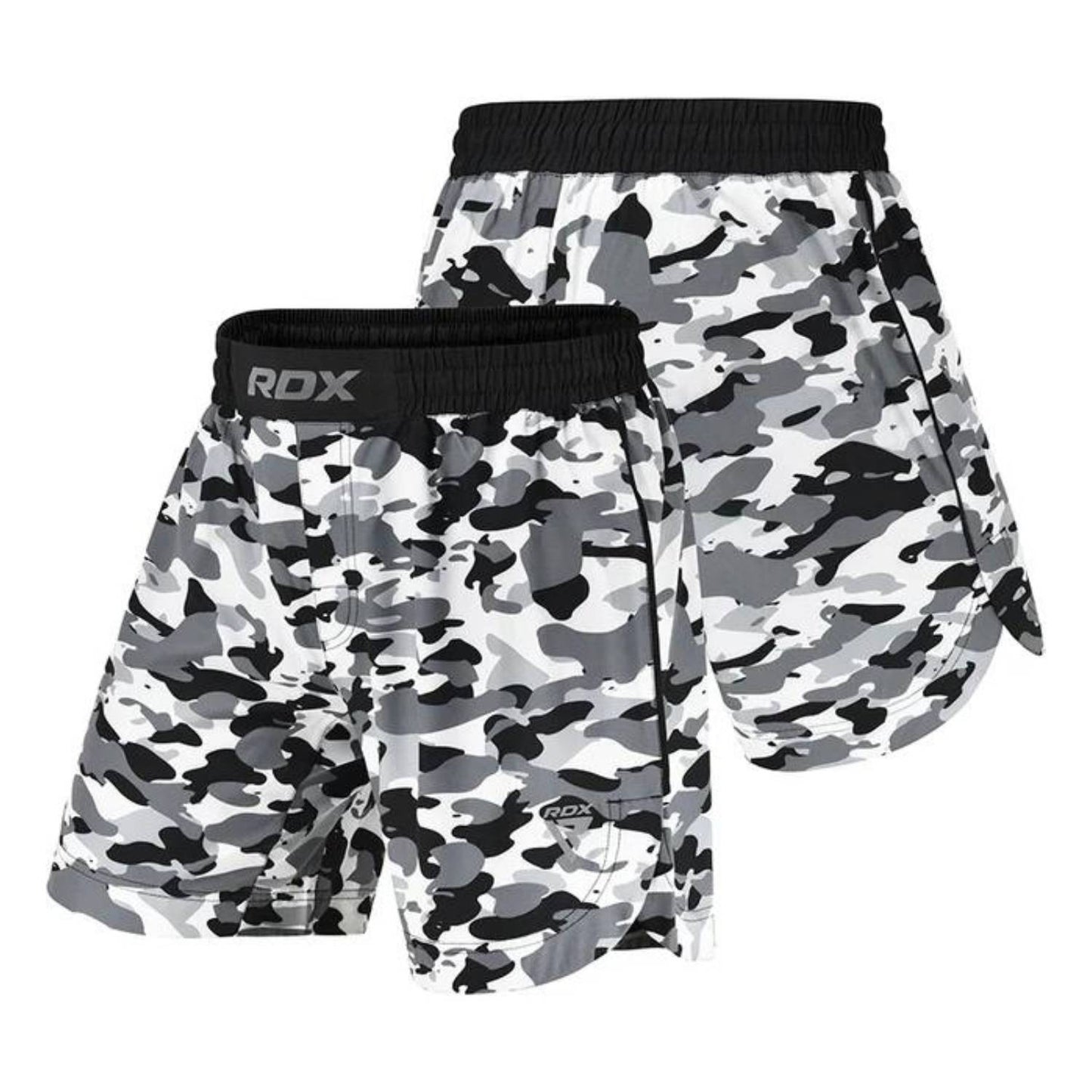 Pantalón corto de lucha RDX T15 camo gris