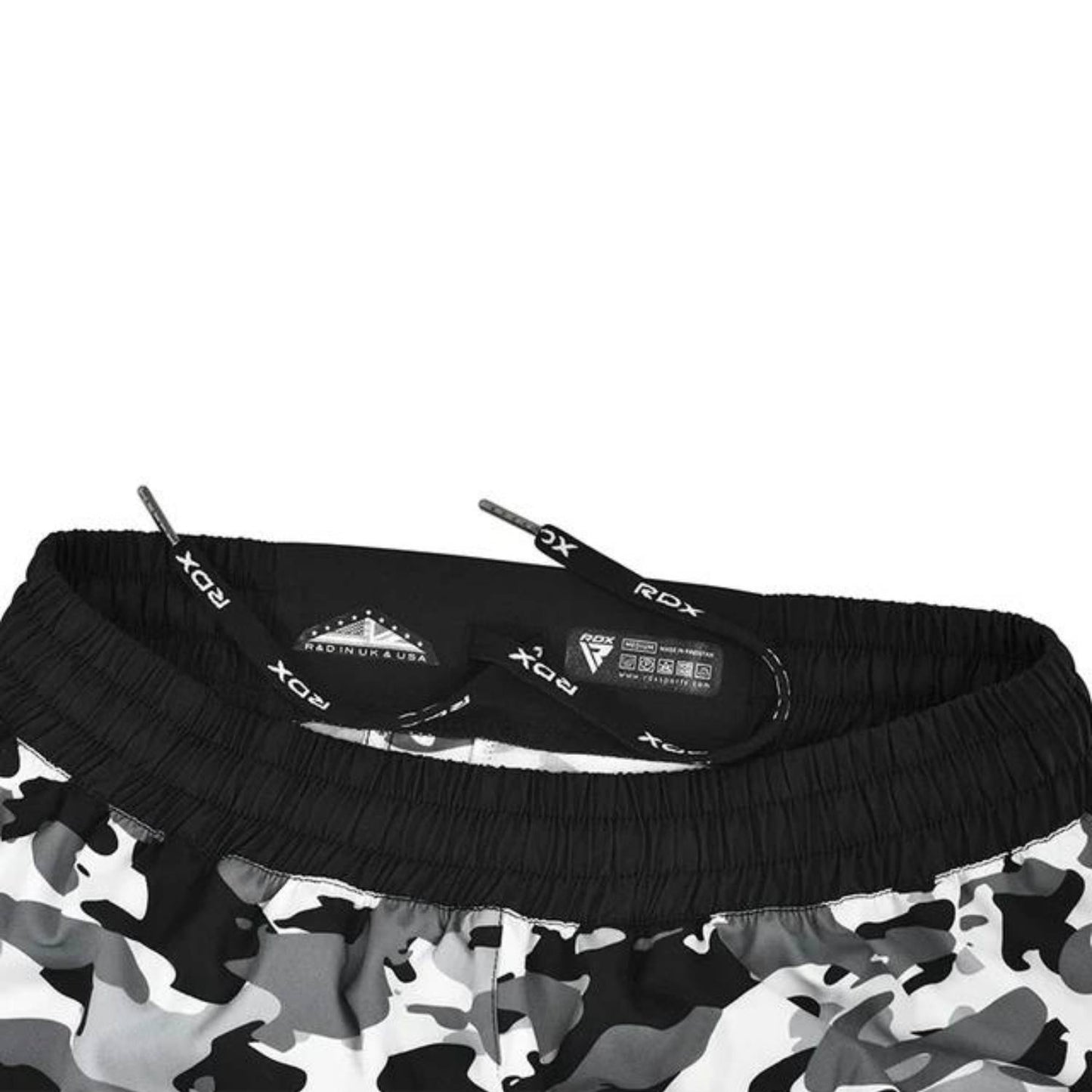 Pantalón corto de lucha RDX T15 camo gris