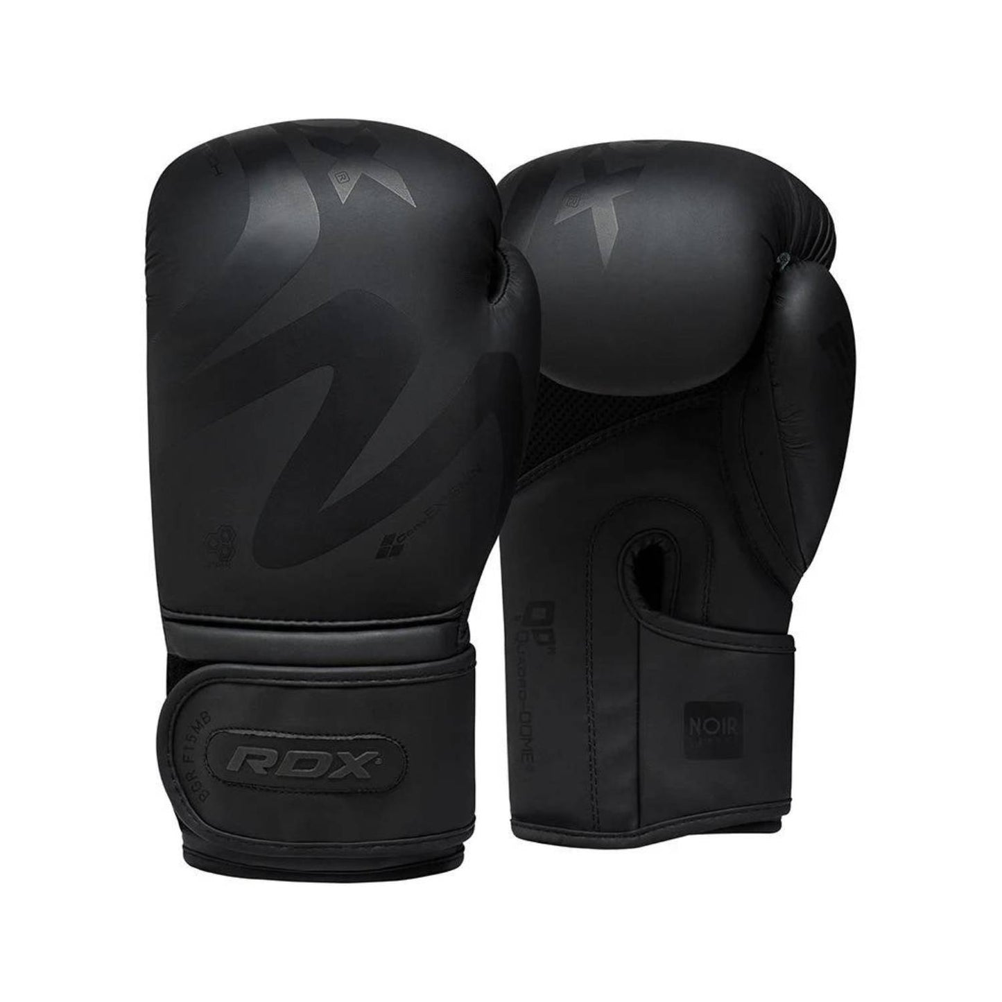 Guantes de boxeo RDX F15 negro matte (K2)