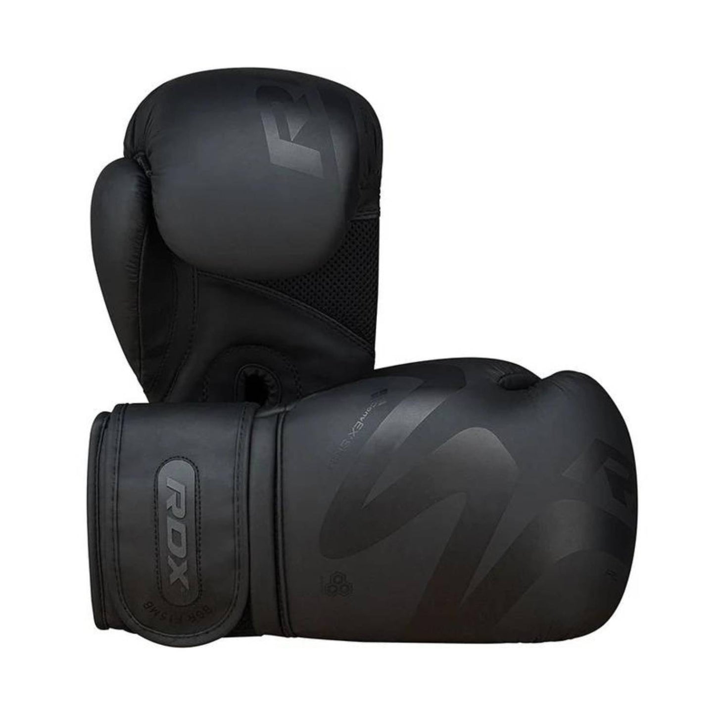 Guantes de boxeo RDX F15 negro matte (K2)