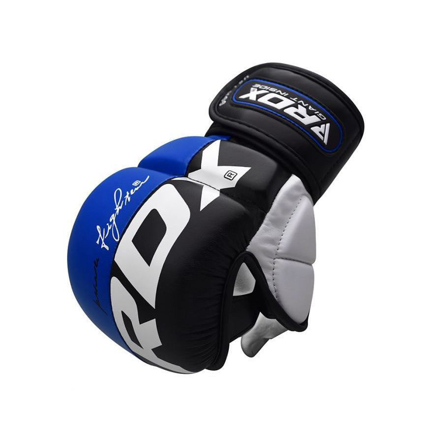 Guantillas de MMA RDX T6 azul de 7oz