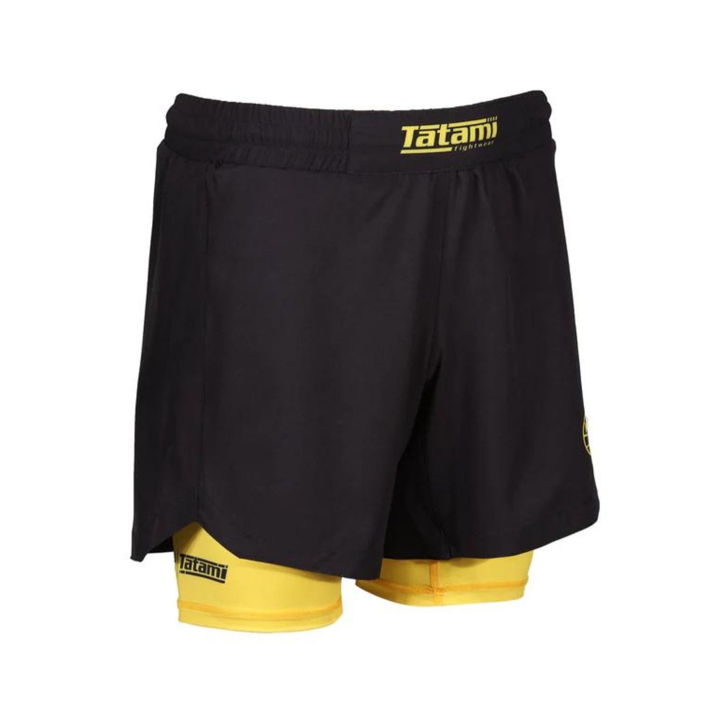 Tatami Pantalón corto Dual Layer Amarillo