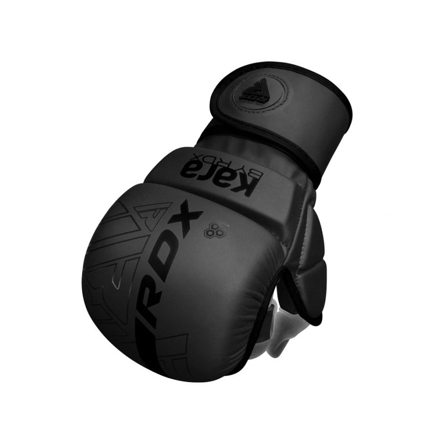 Guantillas de MMA RDX F6 Kara negro matte 7oz