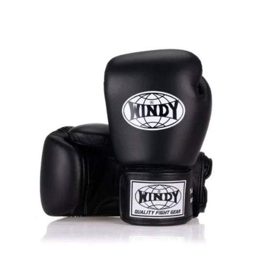 Guantes de boxeo Windy Classic negro