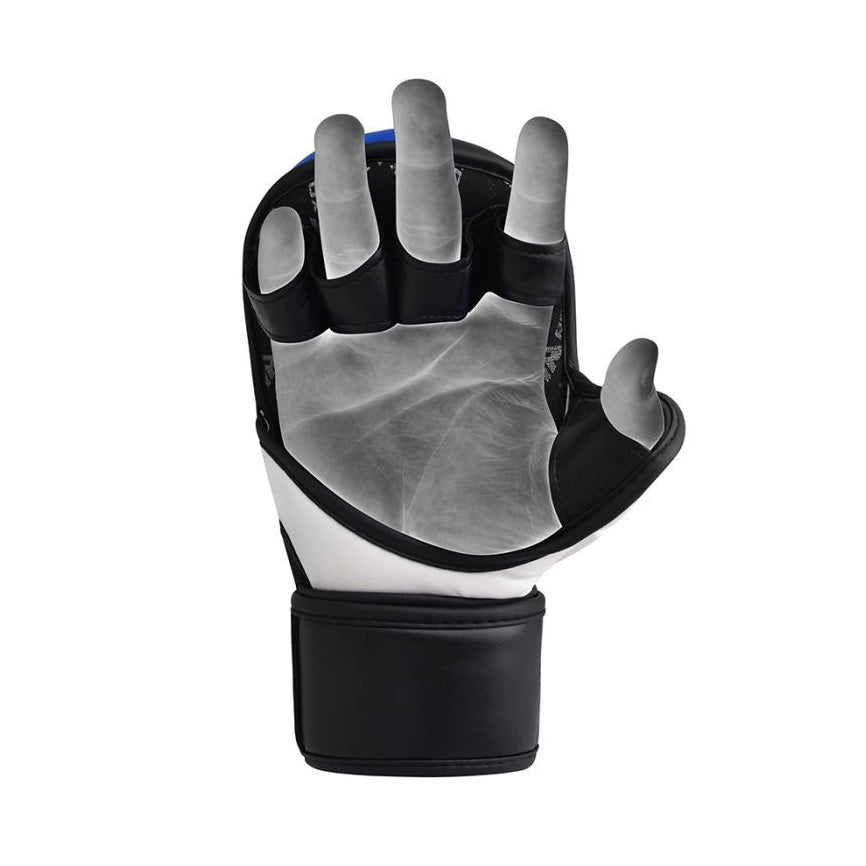 Guantillas de MMA RDX T6 azul de 7oz
