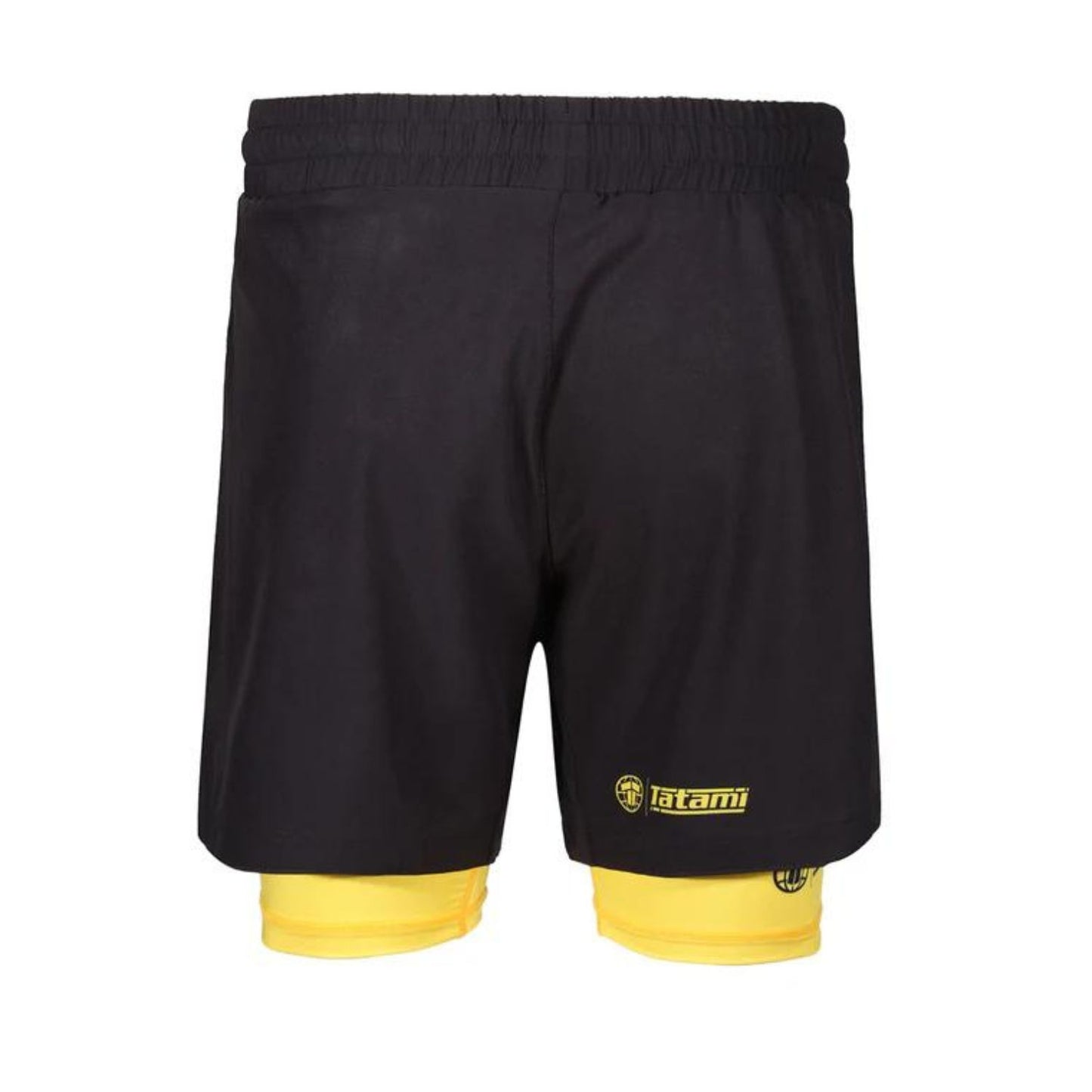 Tatami Pantalón corto Dual Layer Amarillo