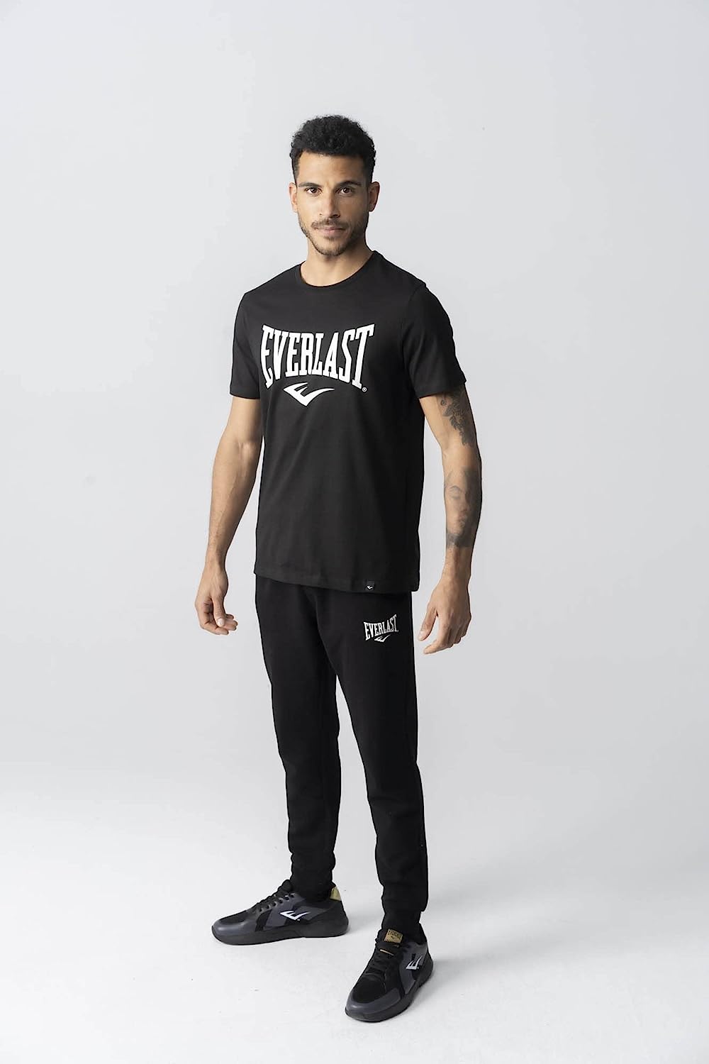 Camiseta manga corta Everlast negro
