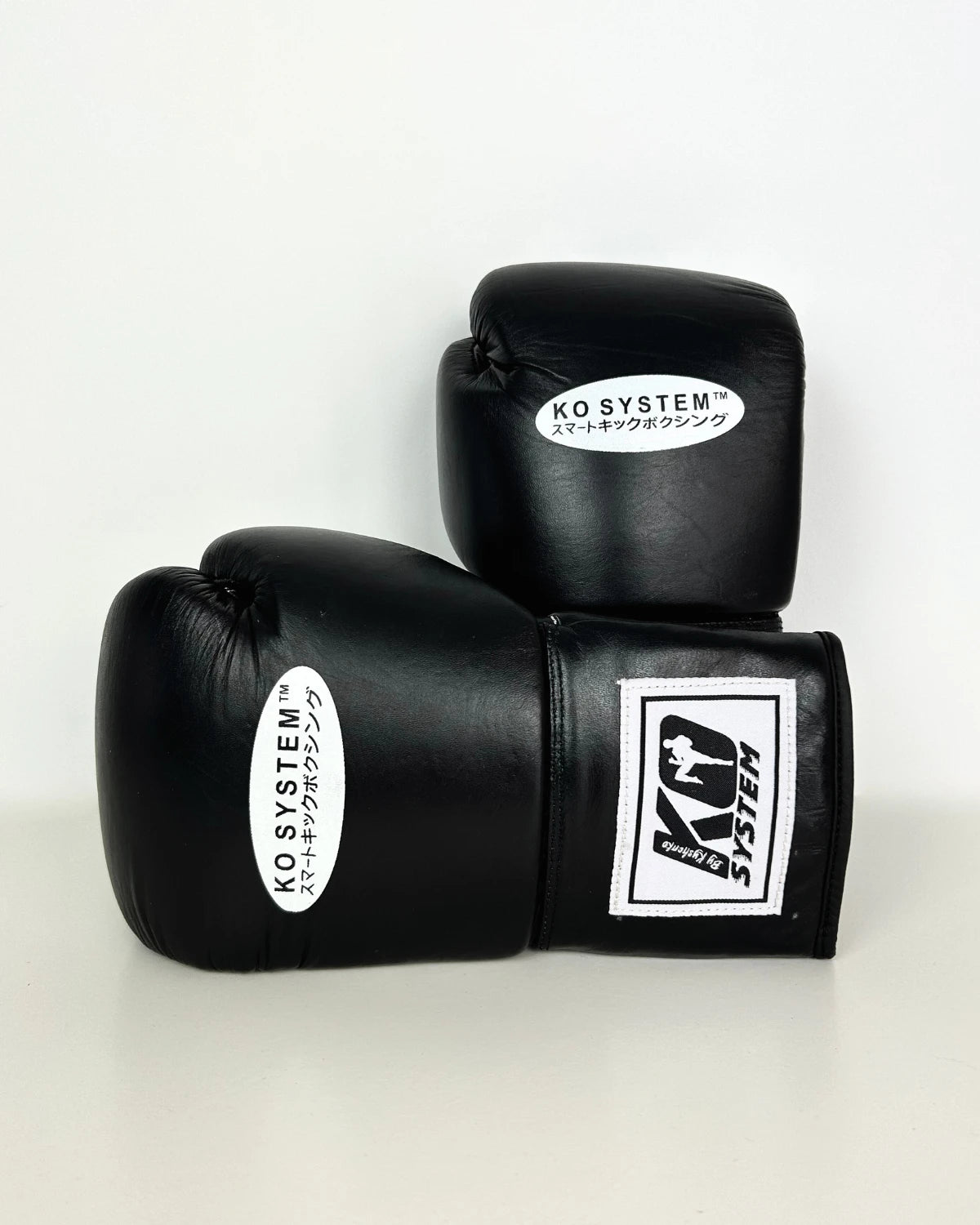 Guantes de boxeo KO System Pro Negro