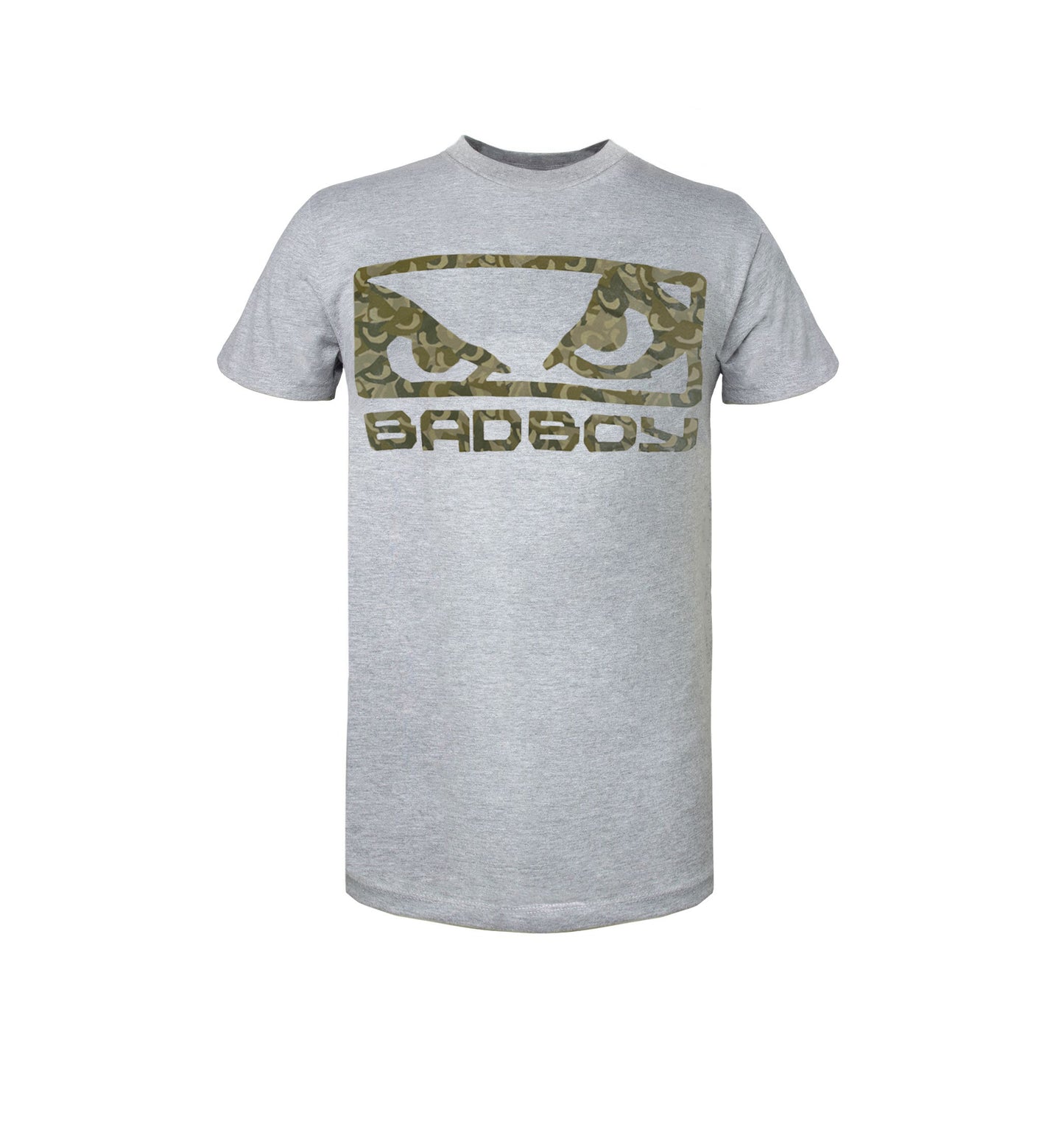 Camiseta manga corta Bad Boy Camo Gris