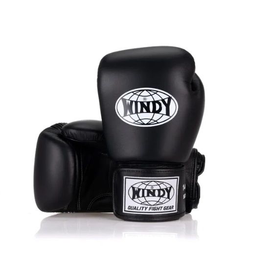 Guantes de boxeo Windy “Classic” negro (K2)