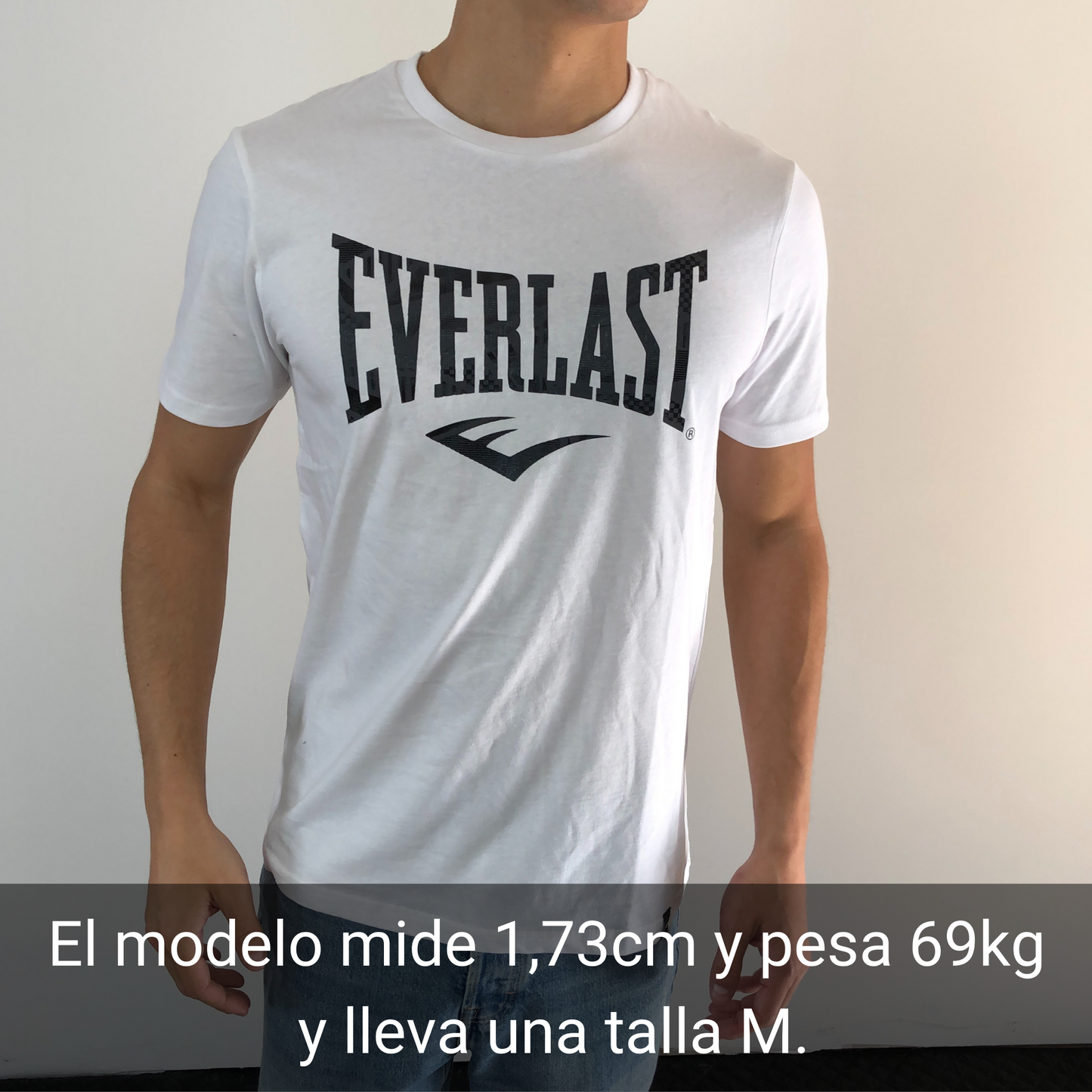 Camiseta manga corta Everlast blanco