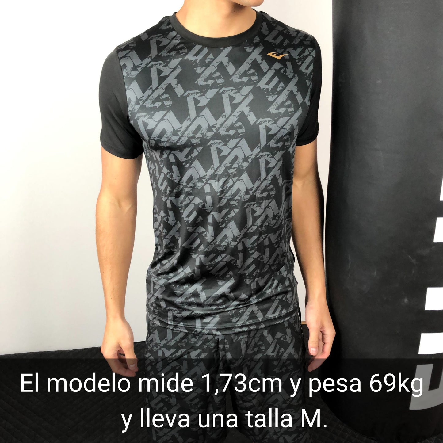 Camiseta manga corta Everlast Somer negro