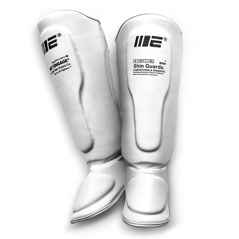 Espinilleras Engage W.I.P Series Blanco