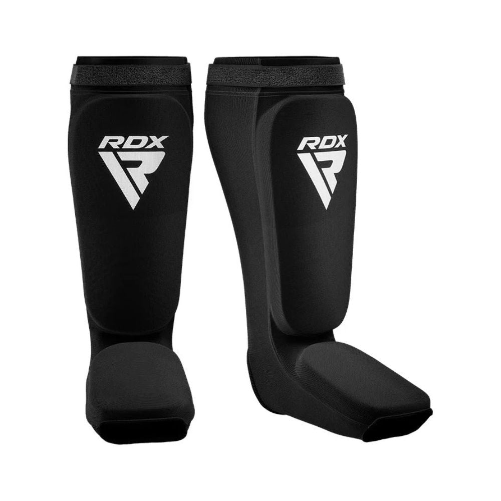 Espinilleras tubulares de malla RDX SIB Negro