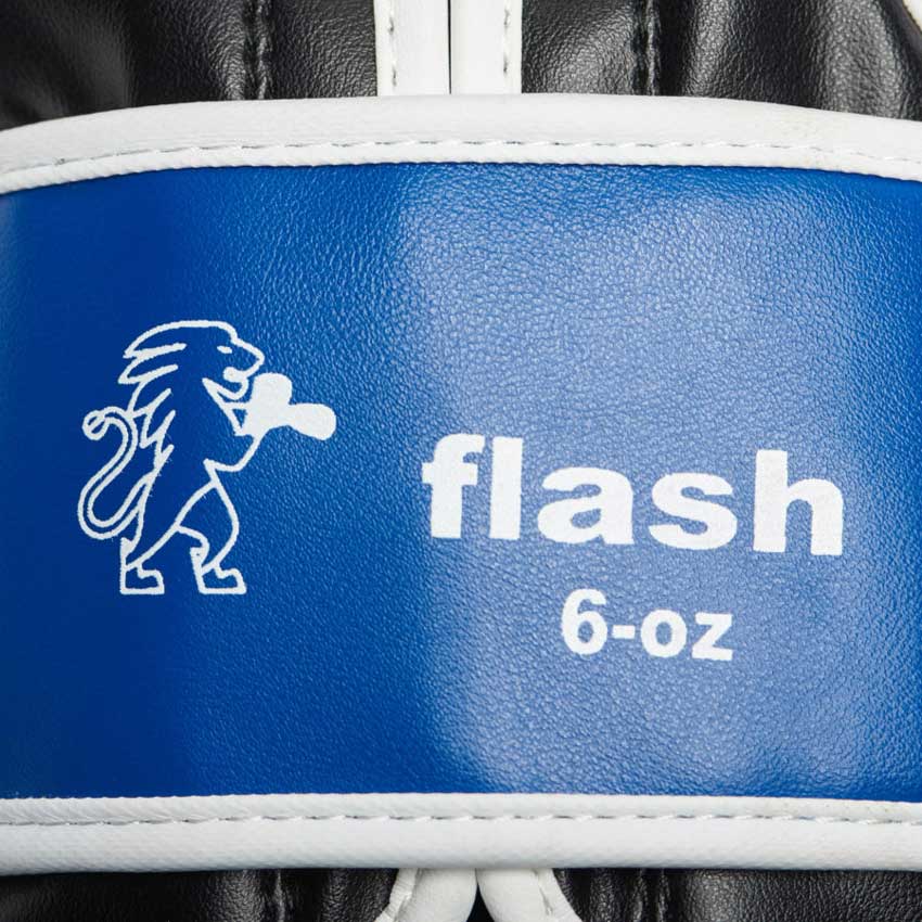 Guantes de boxeo Leone junior Flash azul