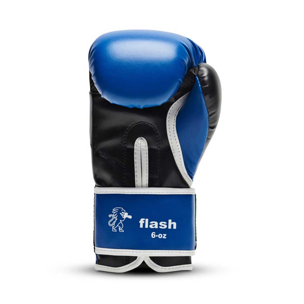 Guantes de boxeo Leone junior Flash azul