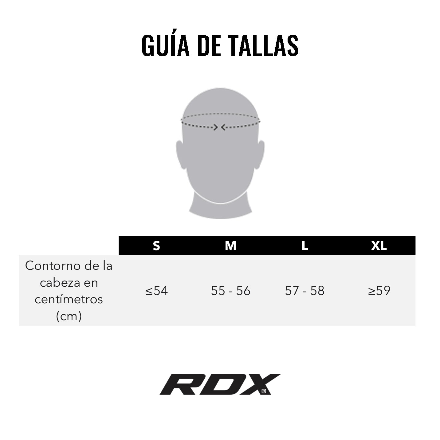 Casco de boxeo RDX T1F negro
