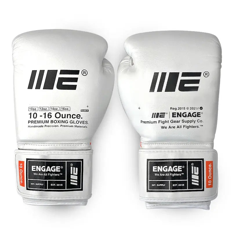 Guantes de boxeo Engage W.I.P Series Blanco