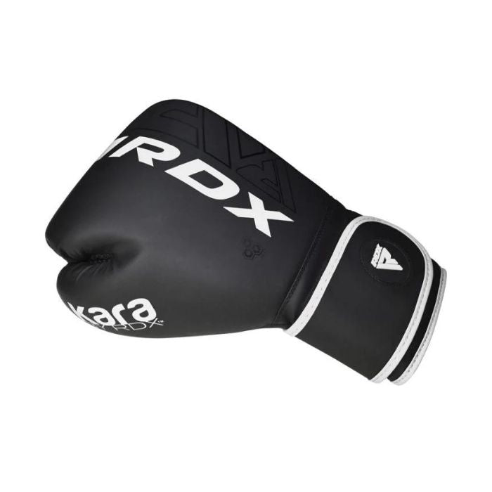 Guantes de boxeo RDX Kara F6 Negro y Blanco