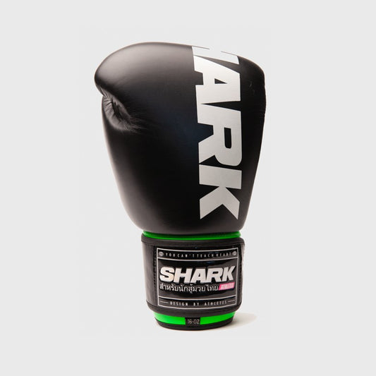 Guantes de boxeo Shark Polaris Negro y Verde Fluo