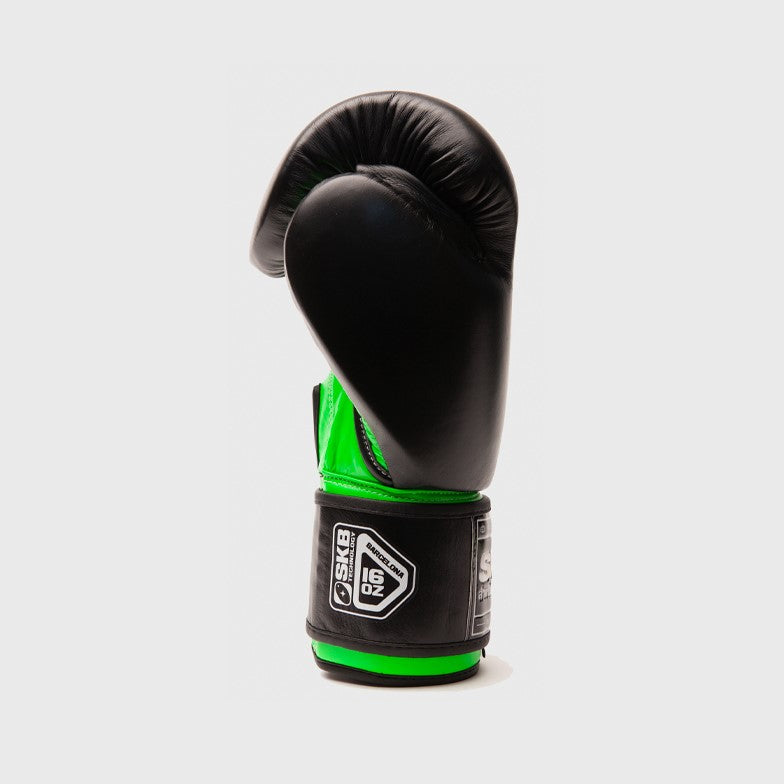 Guantes de boxeo Shark Polaris Negro y Verde Fluo