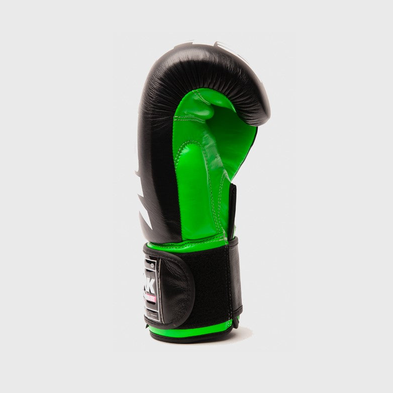 Guantes de boxeo Shark Polaris Negro y Verde Fluo