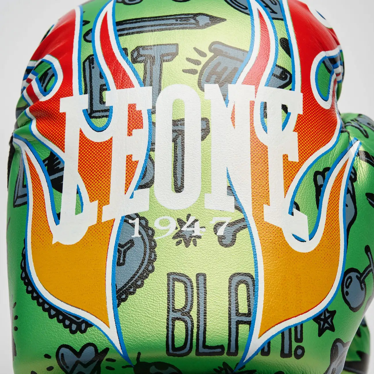 Guantes de boxeo Leone Flames Junior 6oz (K2)