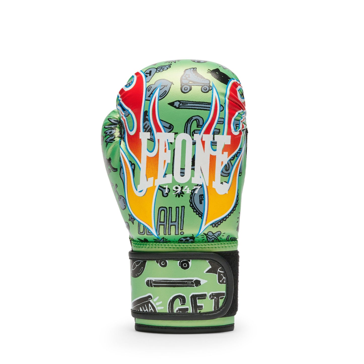 Guantes de boxeo Leone Flames Junior 6oz (K2)