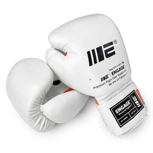 Guantes de boxeo Engage W.I.P Series Blanco