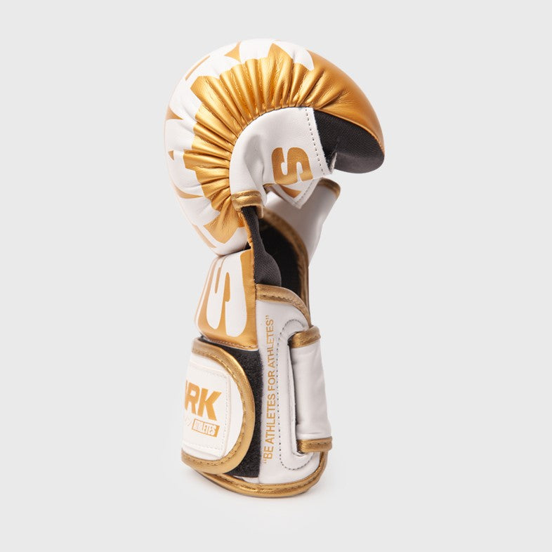 Guantillas de MMA Shark R2 Blanco y Oro