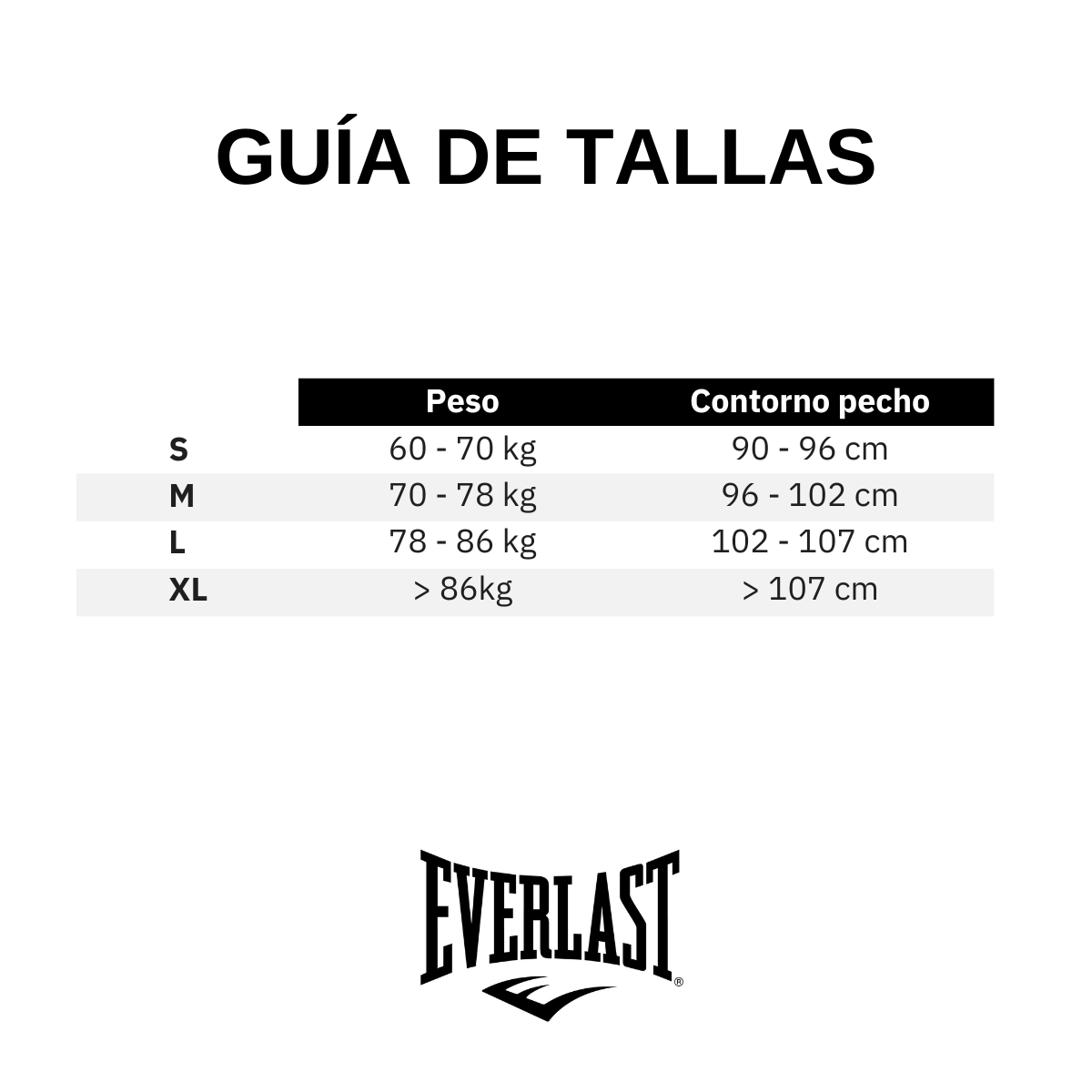 Camiseta manga corta Everlast Somer negro