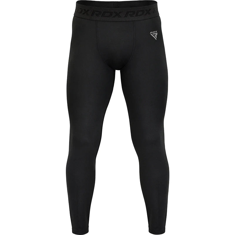 Pantalón largo de compresión para hombre RDX T15 Negro