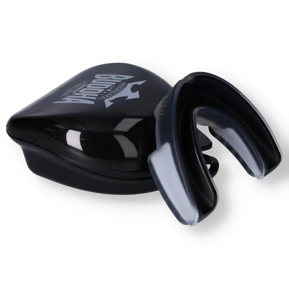 Protector bucal de gel Buddha Premium Negro