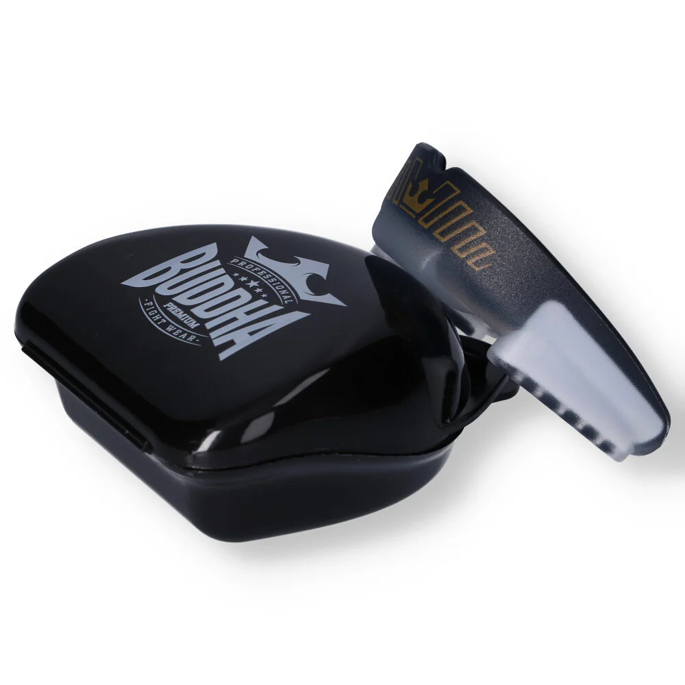 Protector bucal de gel Buddha Premium Negro