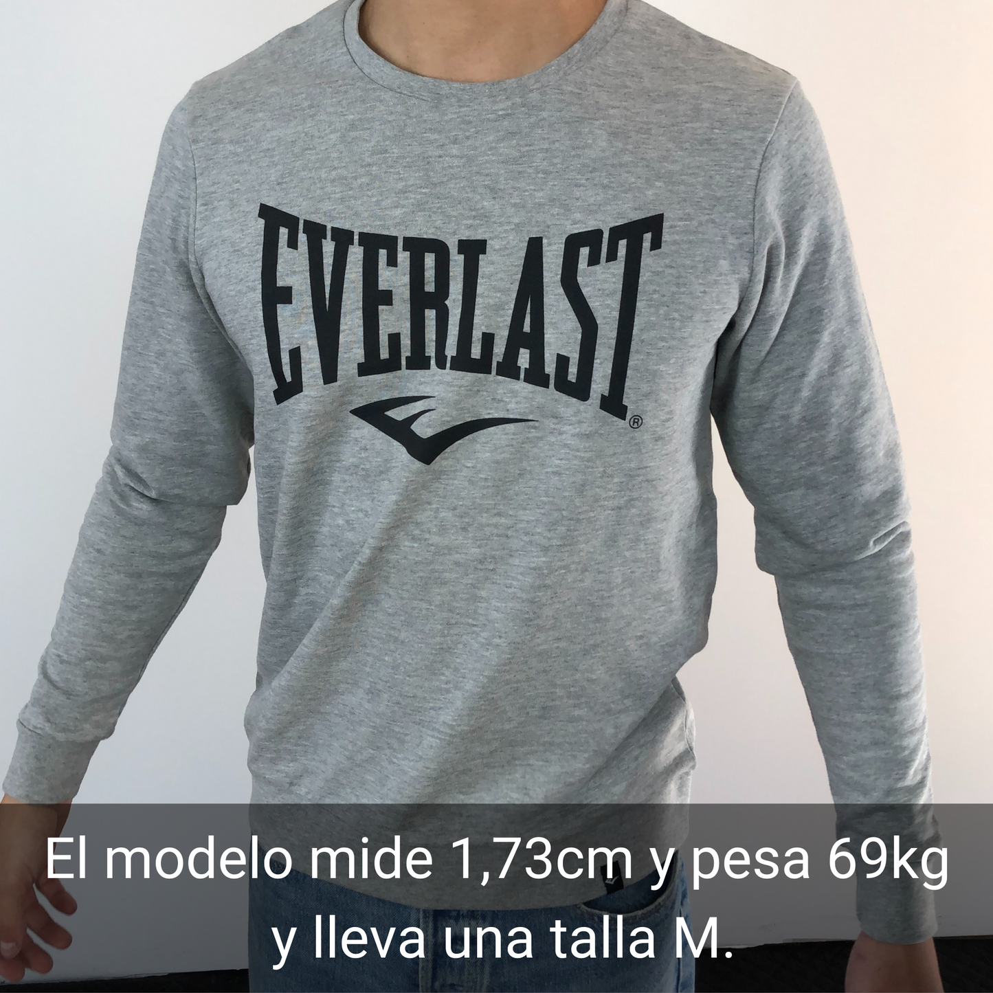 Sudadera Everlast California gris