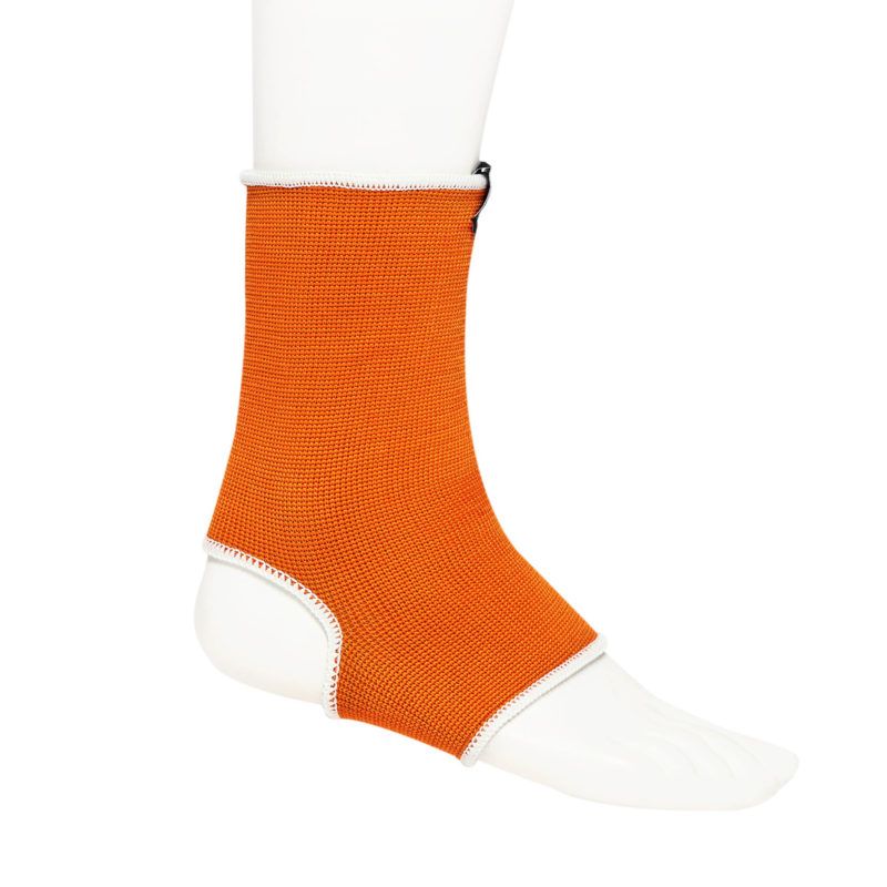 Tobilleras reversibles Leone verde y naranja