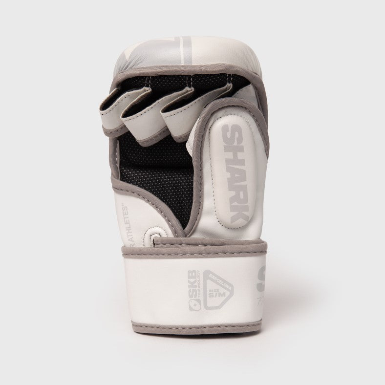 Guantillas de MMA Shark R1 Blanco y Gris