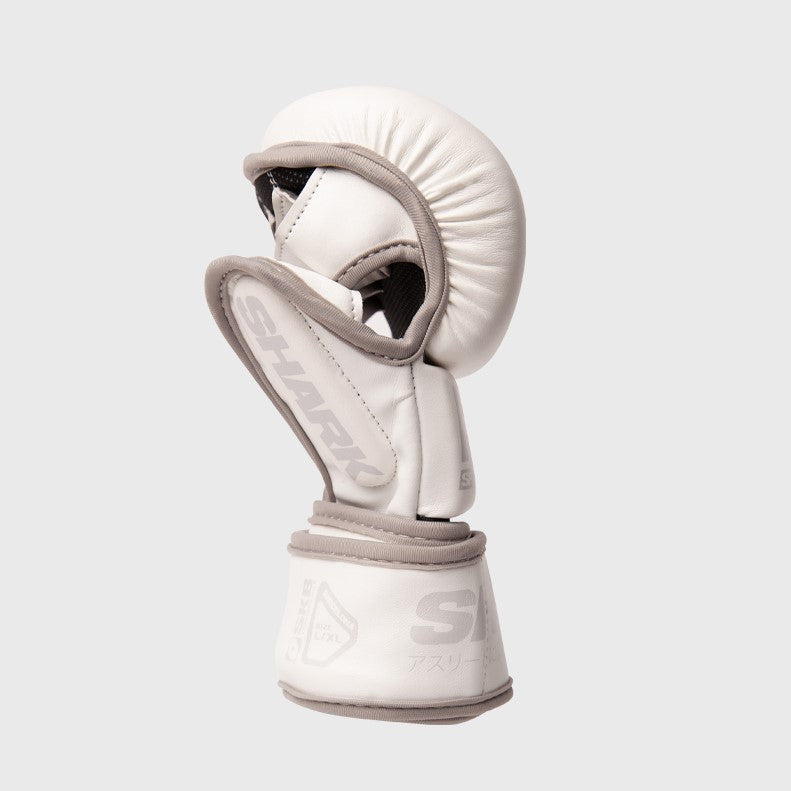 Guantillas de MMA Shark R1 Blanco y Gris