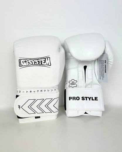 Guantes de boxeo KO System Pro Style Blanco