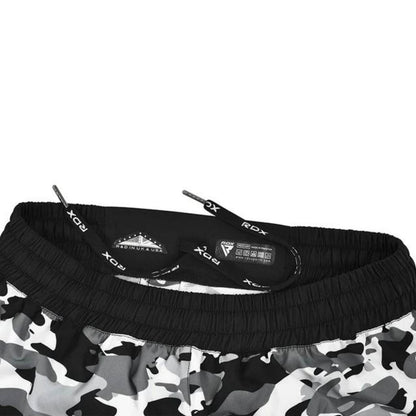 Pantalón corto de lucha RDX T15 camo gris
