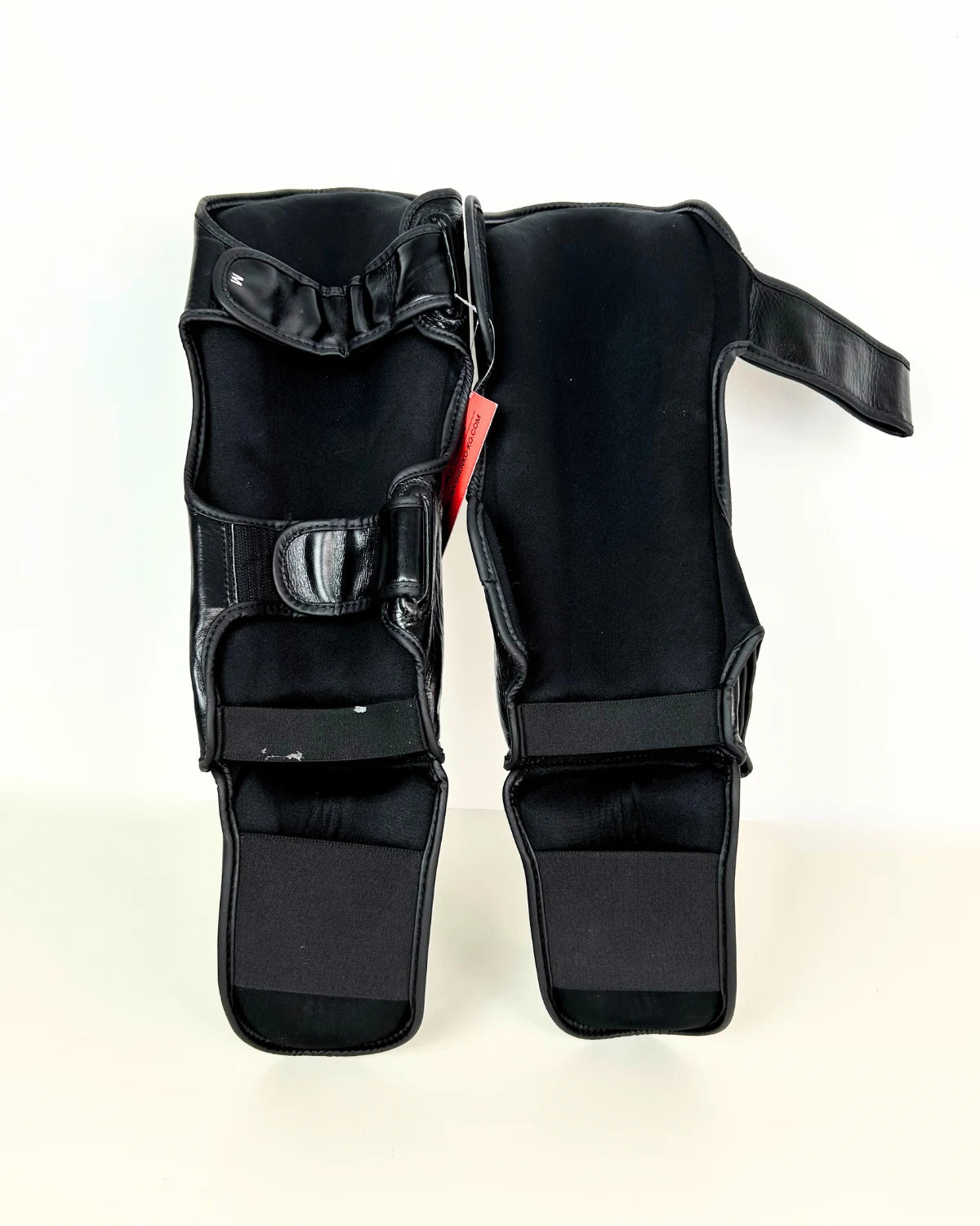 Espinilleras KO System Leather Negro