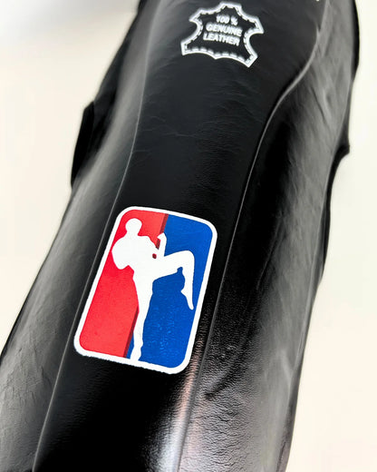 Espinilleras KO System Leather Negro