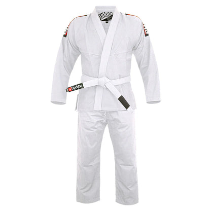 Kimono de BJJ Buddha Infinity Blanco con cinturón blanco (K2)