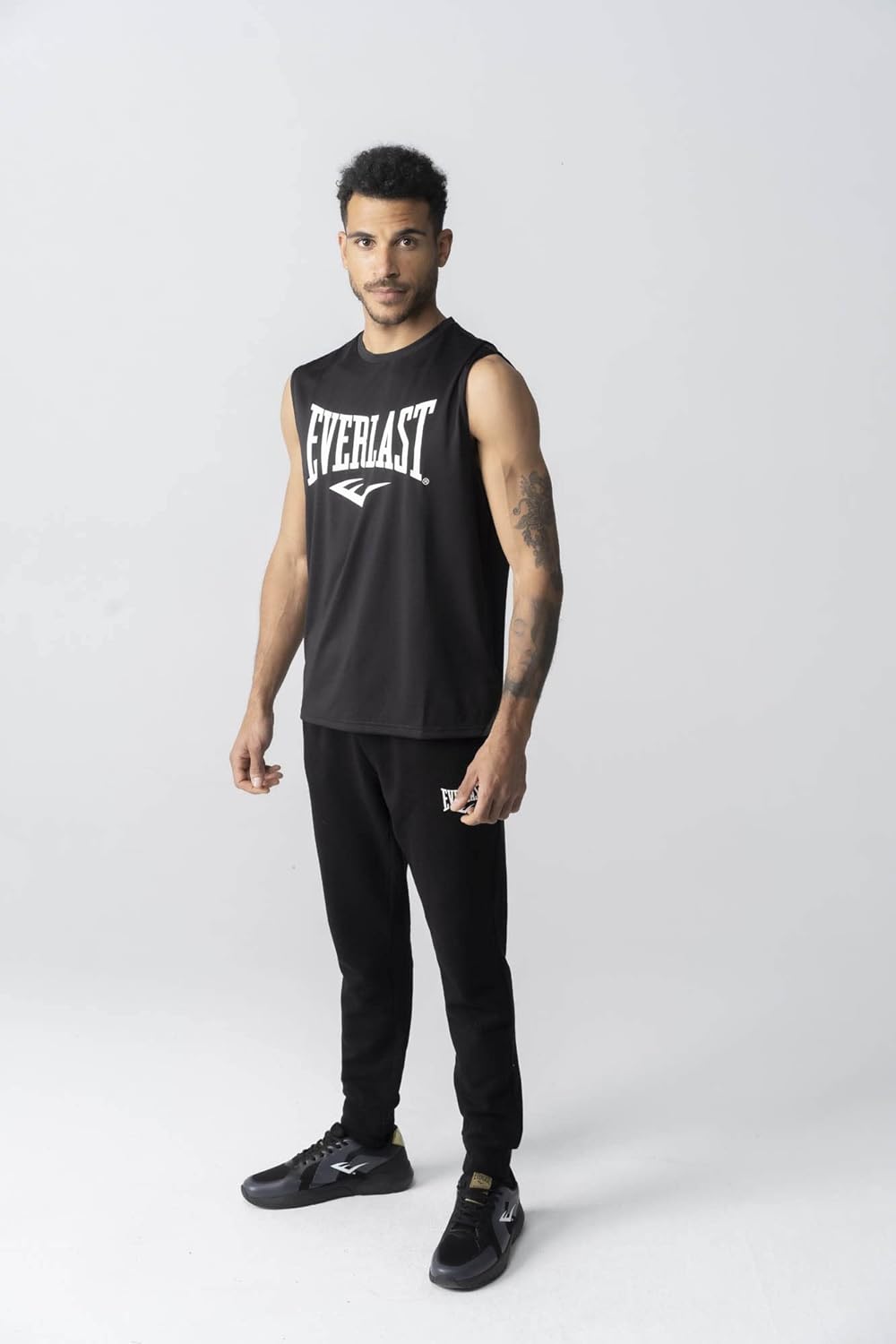 Camiseta sin mangas Everlast Powel negra