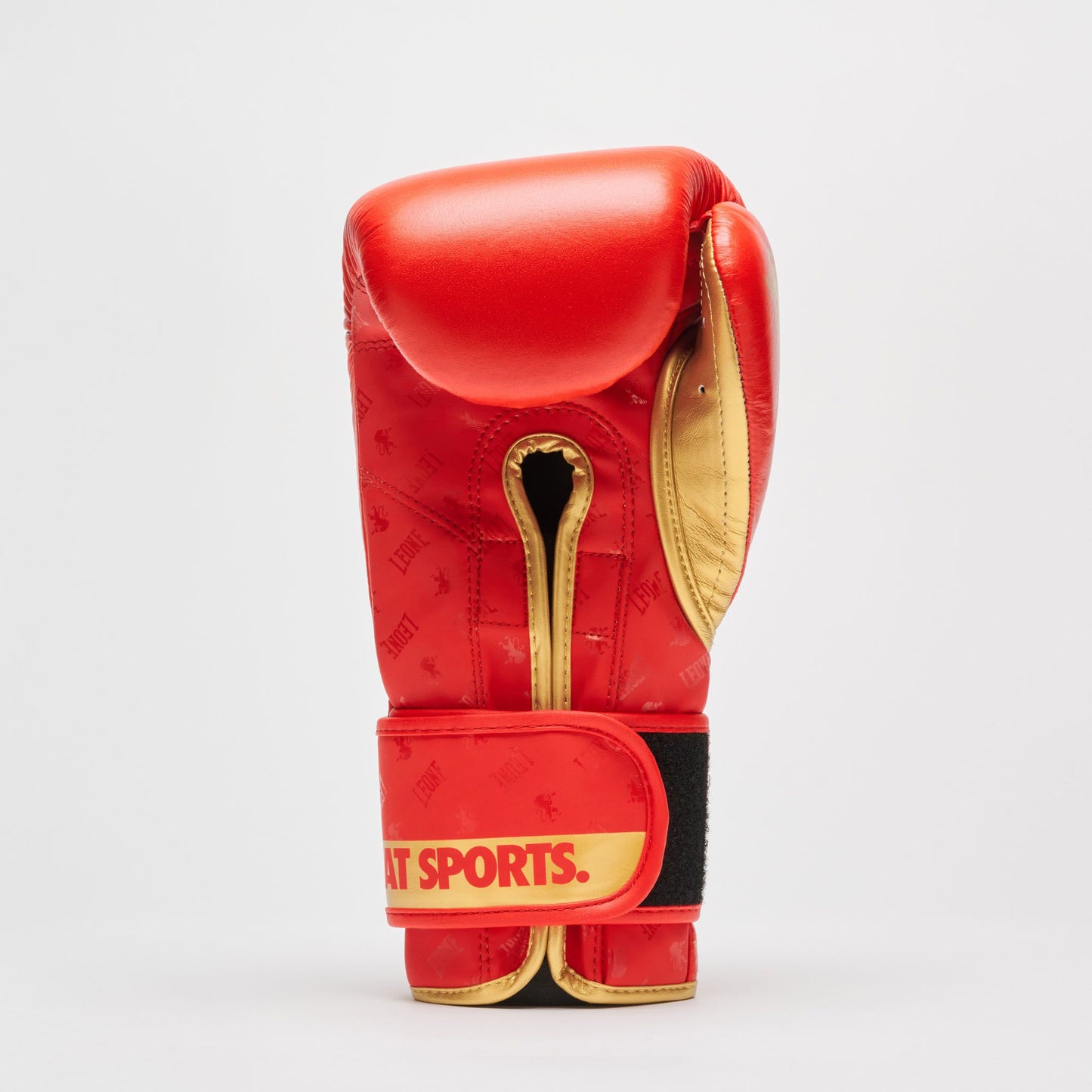 Guantes de boxeo Leone DNA rojo