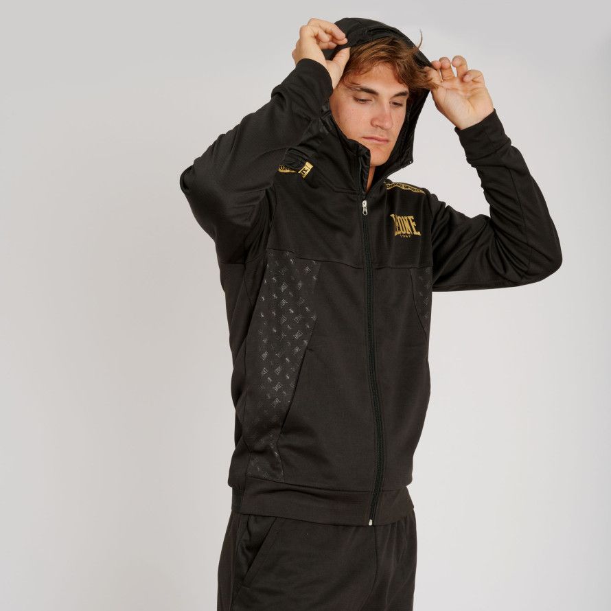 Sudadera con capucha y cremallera Leone DNA