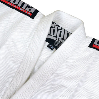 Kimono de BJJ Buddha Infinity Blanco con cinturón blanco (K2)