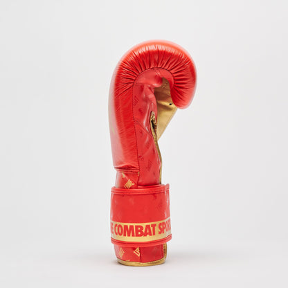 Guantes de boxeo Leone DNA rojo