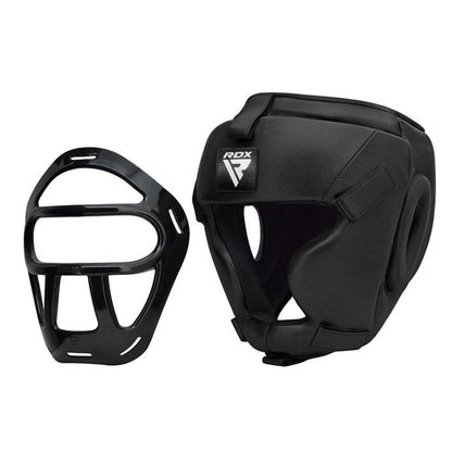 Casco de boxeo RDX T1F negro