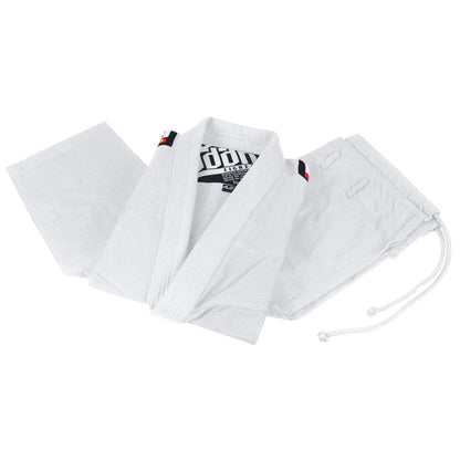Kimono de BJJ Buddha Infinity Blanco con cinturón blanco (K2)